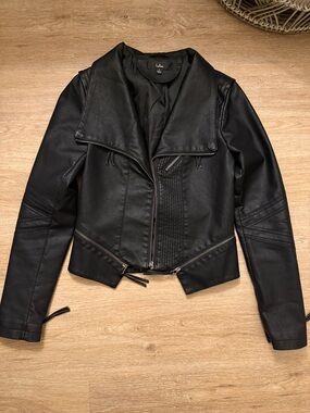 Lulus leather jacket